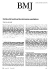 Global Public Health and the Information Superhighway (1994) – [PDF Article]